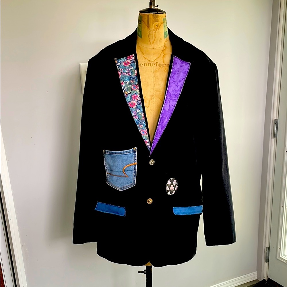 Unisex Upcycled Corduroy Jacket